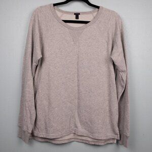 J. Crew grey terry sweatshirt-L
